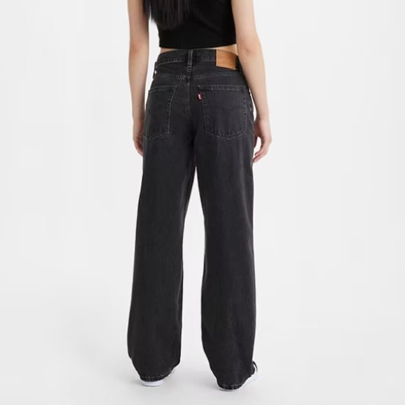 LEVIS DAD JEANS - BLACK - Picture 3 of 4